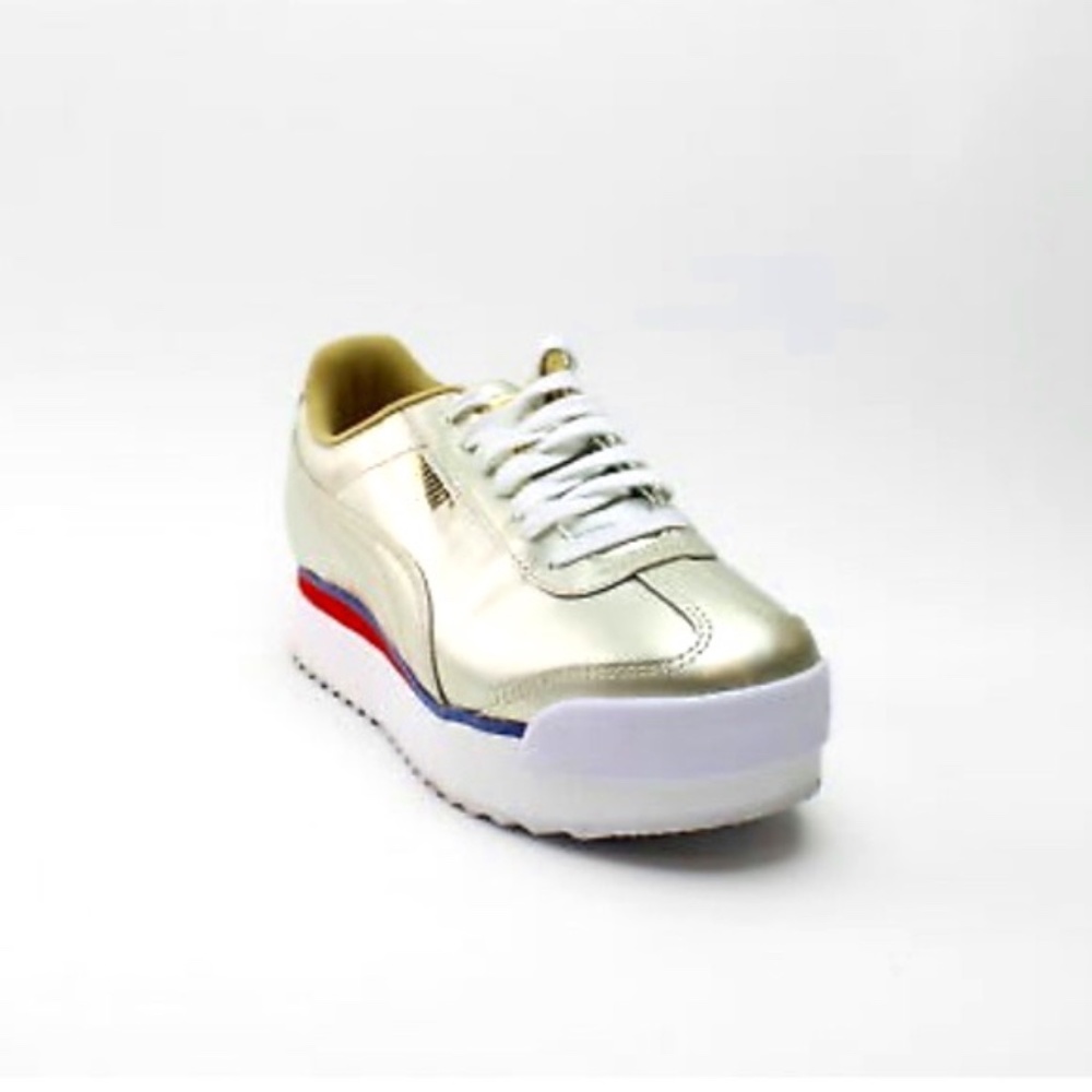 NWB Puma Roma Amor Metallic Gold Platform